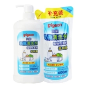Pigeon贝亲婴儿奶瓶清洁剂宝宝专用果蔬清洗液1.3L餐具奶嘴清洁剂