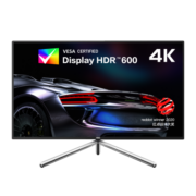 AOC保时捷设计显示器 31.5英寸 4K HDR600 Nano-IPS屏 广色域135%sRGB Type-C 65W反向充电升降旋转U32U1