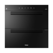 海尔（Haier）消毒柜家用嵌入式消毒柜大容量厨房餐具碗筷消毒碗柜上下双区控制奶瓶食物消毒机EB03 【100L】分区控温 医疗级消毒