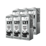 OATLY噢麦力 咖啡大师燕麦奶咖啡伴侣谷物早餐奶植物蛋白饮料 1L*6箱装