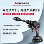 CHIGO 志高 无线高压洗车机 标准款6米管+清洁套装