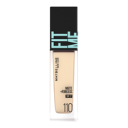 美宝莲FITME PRO粉底液 轻薄控油遮瑕柔雾防晒110 30ml