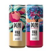 美薇金 苹果/红树莓酒 330ml*2