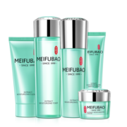 美肤宝 精萃舒润护肤套装(洁75ml+水160ml+乳120ml+霜50ml+面精华30ml)