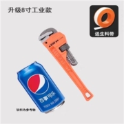 概率券:雷特 工业管钳 8寸  送生料带