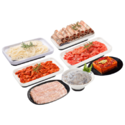 再降价、京东百亿补贴：小龙坎 火锅食材全家福6荤1底料1280g 千层肚虾滑肉类鸭肠底料