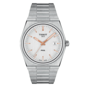 天梭(TISSOT)瑞士手表 PRX超级玩家系列腕表 钢带石英男表