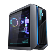 雷神(ThundeRobot)黑武士4+ 水冷游戏台式电脑电竞主机(酷睿i5-12400 16G RTX3060 512GSSD 无线充电)