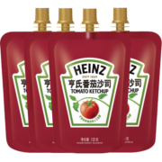 亨氏(Heinz) 番茄酱 番茄沙司 120g*4袋装 卡夫亨氏出品