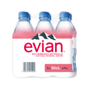 概率券：evian 依云 法国原装进口 矿泉水 500ml*6瓶