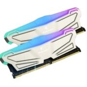 KINGBANK 金百达 DDR4 3600MHz RGB 台式机内存 灯条 银色 32GB（16GBx2）