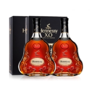 PLUS会员：轩尼诗（Hennessy）轩尼诗XO干邑白兰地 700ml 双支装