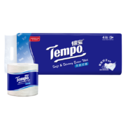 TEMPO 得宝 卷纸 有芯卷筒手纸 加厚厕纸 卫生纸 家用 160g*10卷 买2件