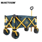 MAKTOUM 马科途 户外露营车 绿色大号越野款-黄车架
