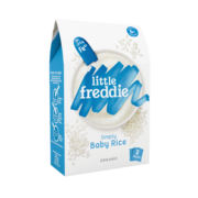 小皮LittleFreddie有机原味高铁大米粉宝宝辅食婴儿米糊6个月160g*1盒