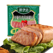 双汇 清伊坊 午餐牛肉风味罐头 340g*14件