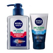 NIVEA 妮维雅 男士专用洗面奶150g+洁面乳50g