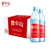PLUS会员：昆仑山 饮用天然矿泉水 550ml*24瓶