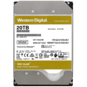 西部数据 企业级硬盘 WD Gold 西数金盘 20TB 7200转 512MB SATA CMR (WD201VRYZ)