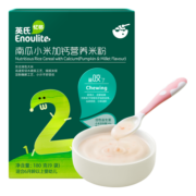 英氏（Engnice）婴幼儿米粉 南瓜小米加钙营养米粉 宝宝辅食 营养米糊2阶盒装180g