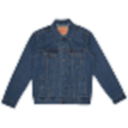 Levi's李维斯男士牛仔夹克23春夏季深蓝色潮牌休闲情侣装外套易穿搭 牛仔色 M