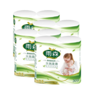 京喜特价app：雨森 卷纸 6层加厚 300g/提*4提