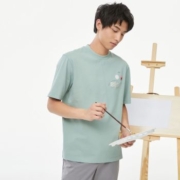 SELECTED 思莱德 男士短袖T恤 422201049A59