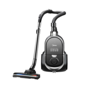 美的（Midea）吸尘器 家用手持大功率C7  卧式吸尘器 无耗材大功率除螨 黑色
