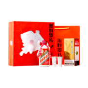 茅台（MOUTAI） 贵州茅台 酱香型白酒 茅台礼盒 飞天53度200ml （酒+银杯）