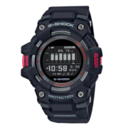 卡西欧（CASIO） g-shock手表男计步训练功能户外运动电子表防震防水石英男表 GBD-100-1