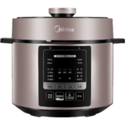 需抢券、需购券、PLUS会员：Midea 美的 MY-YL50M3-751 电压力锅 5L