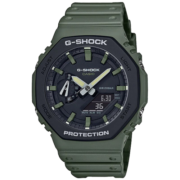 卡西欧CasioG-SHOCK全新街头军事系列八角形橡树农家橡树炭纤维防水运动手表 GA-2110SU-3A