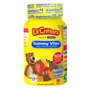 丽贵lilcritters小熊糖进口复合维生素宝宝补锌营养软糖70粒