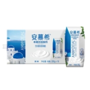 伊利安慕希希腊风味酸奶原味205g*16盒/箱酸牛奶