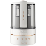 宜盾普（EdenPURE）柔音破壁机家用豆浆机加热全自动多功能料理机榨汁机搅拌辅食早餐轻静低音破壁机果汁机 低音破壁环绕立体加热/8叶刀头【米白色】