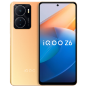 vivo iQOO Z6 8GB+128GB 金橙 80W闪充 6400万像素光学防抖 骁龙778G Plus 5G智能手机iqooz6