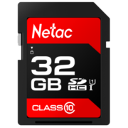 朗科（Netac）32GB SD存储卡 U1 C10 读速高达80MB/s 高速连拍 全高清视频录制 单反数码相机&摄像机内存卡