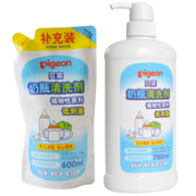 贝亲 奶瓶清洗剂促销装600ml+700ml