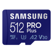 三星TF卡 MicroSD存储卡U3 4K手机surface平板电脑 无人机游戏机高速内存卡130M 512G 160MB/S+卡套