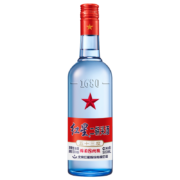 概率券:红星 红星二锅头 蓝瓶绵柔8陈酿 清香型 白酒 53度 500ml