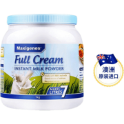 Maxigenes（美可卓）澳洲进口高钙成人奶粉 全脂单罐（蓝胖子）