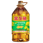 京东百亿补贴、再降价：金龙鱼 纯香低芥酸菜籽油 6.18L