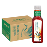 农夫山泉东方树叶青柑普洱 500ml*15瓶 0糖0脂0卡无糖茶饮料/整箱装