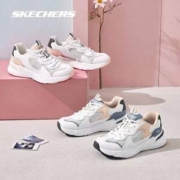 SKECHERS 斯凯奇 D'LITES系列 女士网面老爹鞋休闲鞋 117358