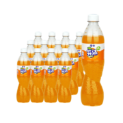 芬达 Fanta 无糖零卡 橙味汽水 含汽饮料 500ml*12瓶 整箱装 可口可乐出品 新老包装随机发货
