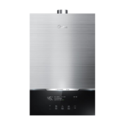 美的（Midea）13升燃气热水器 家用天然气 智控恒温水伺服 下置风机 密闭稳燃舱 低噪JSQ25-MATE致薄 以旧换新