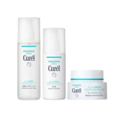 Curel珂润水乳霜套装 敏感肌护肤品水+乳+面霜3件套补水保湿lesuo