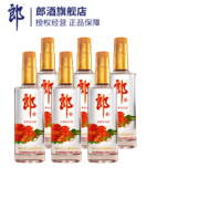 LANGJIU 郎酒 顺品480 光瓶 45%vol 浓香型白酒 480ml*6瓶 非整箱装