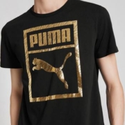 PUMA 彪马 576437 男士印花纯棉休T恤衫