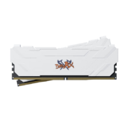 PLUS会员：COLORFUL 七彩虹 32GB（16G×2）DDR4 3200 台式机内存条 战斧·冰雪白 白色款